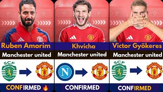 New CONFIRMED and RUMOUR Summer Transfers News 2024 🤪🔥 FT Amorim to United ✅️ Gyökeres To United⏳️ [upl. by Joelle]