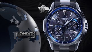 CASIO OCEANUS OCWG1000 Promotion videoFunctional video [upl. by Ylrehs849]