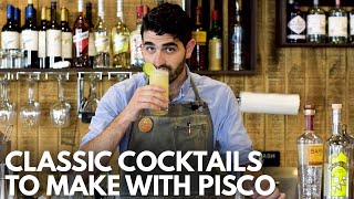 2 Fantastic PISCO COCKTAILS You Can Make [upl. by Combes]