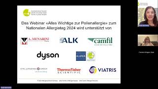 Webinar mit Fragerunde Alles Wichtige zur Pollenallergie [upl. by Yecniuq]