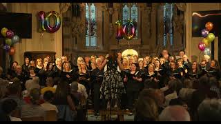 Cheltenham Community Choir sings The Hunchback of Notre Dame part 1 SATB arr Ed Lojesksi [upl. by Nalyac62]