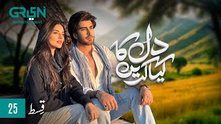 Dil Ka Kya Karein Episode 25  Imran Abbas  Sadia Khan  Saba Hameed  Zain Baig ENG CC Green TV [upl. by Hpesojnhoj]