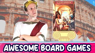 CONCORDIA is an AWESOME BOARD GAME [upl. by Nueoht]