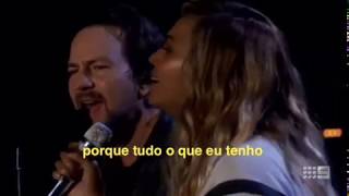 Beyoncé e Eddie Vedder  Redemption Song LEGENDADO [upl. by Alvie]