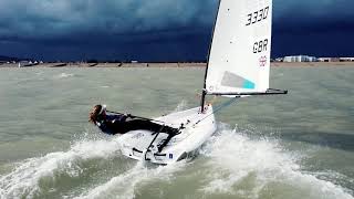 RS Aero  Windy Sailing [upl. by Gardol]