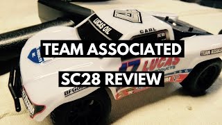 Team Associated SC28 Review And First Test Run [upl. by Namyac]