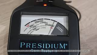 Presidium Gem Tester II PGT II  Functionality Check [upl. by Ellener656]