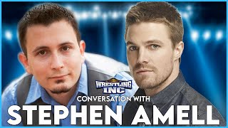 Stephen Amell Talks Heels Potential quotDream Matchesquot I The Wrestling Inc Daily [upl. by Tnomal]