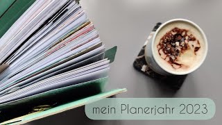 mein Planerjahr 2023  flip through durch meine Filofax Dekos [upl. by Areik514]