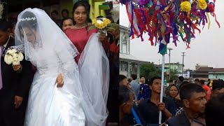 Wedding in Jaintia Hills Meghalaya  India  Ummulong village  Pnar [upl. by Tnafni11]