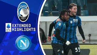 Atalanta vs Napoli  Extended Highlights  Serie A  CBS Sports Golazo [upl. by Ellicec]