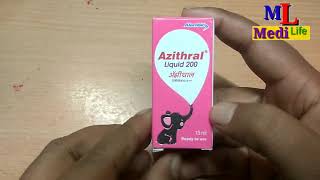 Azithral 200mg Full Review usesDoges  in Hindi काशी सर्दी बुखार के लिए एंटीमेटिक। [upl. by Genevieve346]