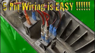 How To Wire a 5 Pin Rocker Switch [upl. by Edgell]