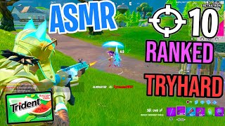 ASMR Gaming 🤩 Fortnite OG Ranked Tryhard Relaxing Gum Chewing 🎮🎧 Controller Sounds  Whispering 💤 [upl. by Allemap]