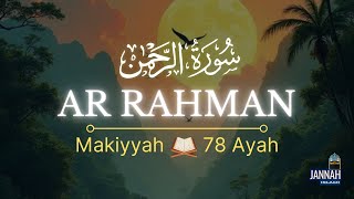 🔴Surah ar rahman full سورة الرحمن beautiful recitation❤️full with arabic  english translation [upl. by Eceerehs]