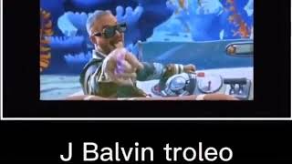 J Balvin Troleo  MEME [upl. by Nauquf]