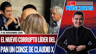 SinMáscaras  Ni CALDERÓN lo QUIERE Claudia le da para LLEVAR a JORGE ROMERO tras ganar el PAN [upl. by Wait962]