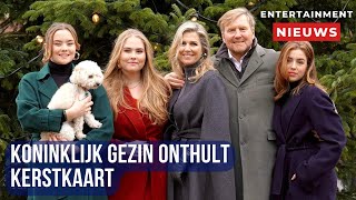 Feestelijke Onthulling Koninklijk Gezin Deelt Warme Kerstgroet op Prachtige Kaart [upl. by Arbrab982]