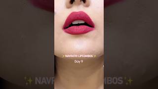 Lip combo navratrimakeup navratrispecial lipstick lipstick lovertrendingshorts [upl. by Ab]