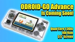 The ODROID GO Advance Is Coming Soon New DIY Retro Gaming Handheld [upl. by Mordecai]