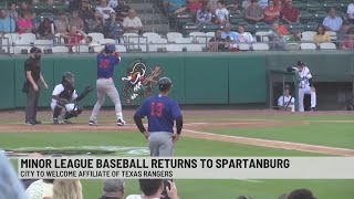 New minor league baseball team coming to Spartanburg [upl. by Yoo]