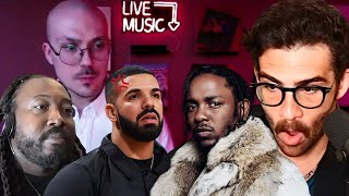 Hasan Speaks to Fantano ft FD Signifier on Drake vs Kendrick  HasanAbi reacts [upl. by Whipple]