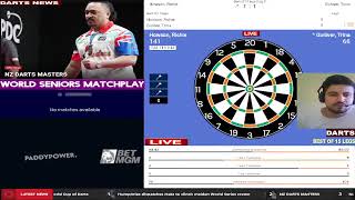 World Seniors Matchplay  PDC Darts  2024 World Seniors Matchplay Watch Along [upl. by Aidil]