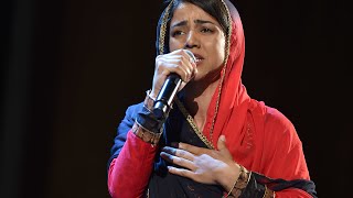 Watch rapper Sonita Alizadeh perform live in New York City [upl. by Ecinad]