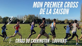 VLOG ATHLÉTISME  Mon Premier Cross de la saison 🥳 [upl. by Matland861]