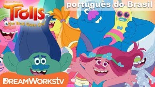 Créditos de abertura TROLLS O RITMO CONTINUA [upl. by Wickner]