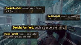 Angry Dwight spews nonsense in End Game Chat [upl. by Caasi]