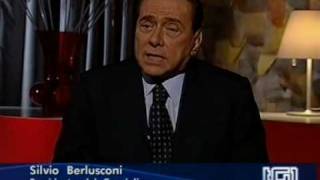 analisi psicologica di Berlusconi intervista al tg1 [upl. by Llednol]