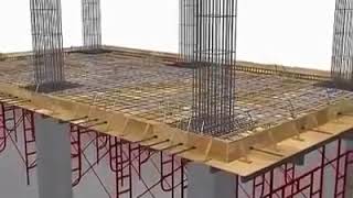 Flat slab Reinforcement [upl. by Amy]