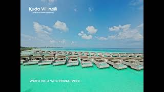 Kuda Villingili Resort Maldives – Water Villa with Private Pool [upl. by Papageno788]