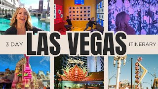 The Perfect 3 Day Las Vegas Itinerary Must Do Experiences [upl. by Frederich]