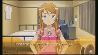 Oreimo Tsuzuku PSP Kirino Route Part 65  Screwing Up 1080p Test Alternate English Subtitles [upl. by Deeas979]