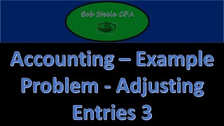 30030 Adjusting entries Prepaid Insurance and Depreciation Part 1Accounting instructions [upl. by Ecnerrat]