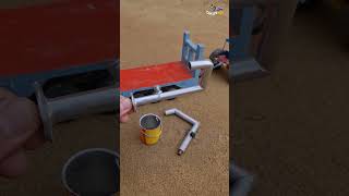 Mini Chaff Cutter Machine Project Mini Handpump Water Motor And Cow Video Project shorts [upl. by Cohligan]