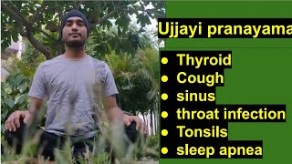 Ujjayi Pranayama Yoga for Throat Relaxation [upl. by Assirrem]