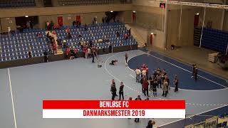 Finale herrer 2019  Frederikshavn Blackhawks vs Benløse FC  Floorball Superfinaler [upl. by Gruber]