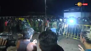 GALLE FACE RAID  The latest footage Courtesy Social Media [upl. by Neerroc752]