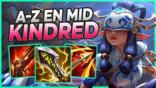 🐺 ¡LA CORDERA Y EL LOBO EN DE LA A A LA Z EN MID 🐺 Kindred Mid Gameplay  Guía S13 [upl. by Noseyt574]