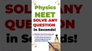 Physics Made Easy for NEET  Solve Any Question in Seconds [upl. by Paine]