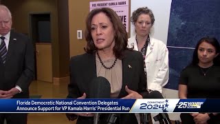 Florida Democratic National Convention delegates announce support for Vice President Harris [upl. by Watts]