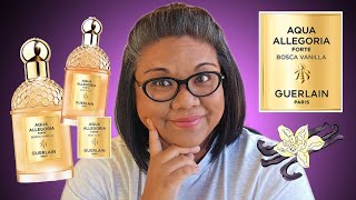 GUERLAIN BOSCA VANILLA amp OUD YUZU FORTE Aqua Allegoria Collection [upl. by Rozele]