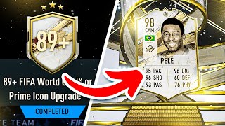 THIS IS WHAT I GOT in 15x 89 PRIME OR WORLD CUP ICON PACKS Fifa23 Ultimate Team [upl. by Assiral]