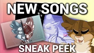 Upcoming WARRIOR CATS Original Songs Sneak Peek [upl. by Anida]