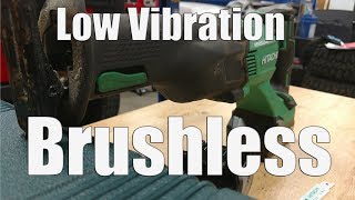 Hitachi CR18DBL Brushless 18Volt LVH Reciprocating Saw Review [upl. by Massimo]