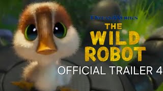 the wild robot official trailer 4 [upl. by Frayda]