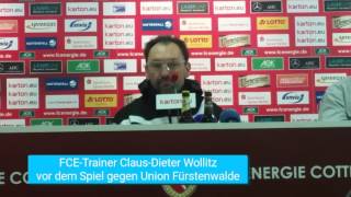 SchlüterAusfall regt EnergieTrainer Wollitz auf [upl. by Caesaria]